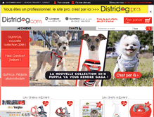 Tablet Screenshot of distridog.com